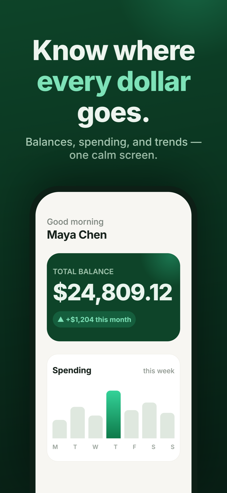 App Store screenshot — designed by an agent in Screenie